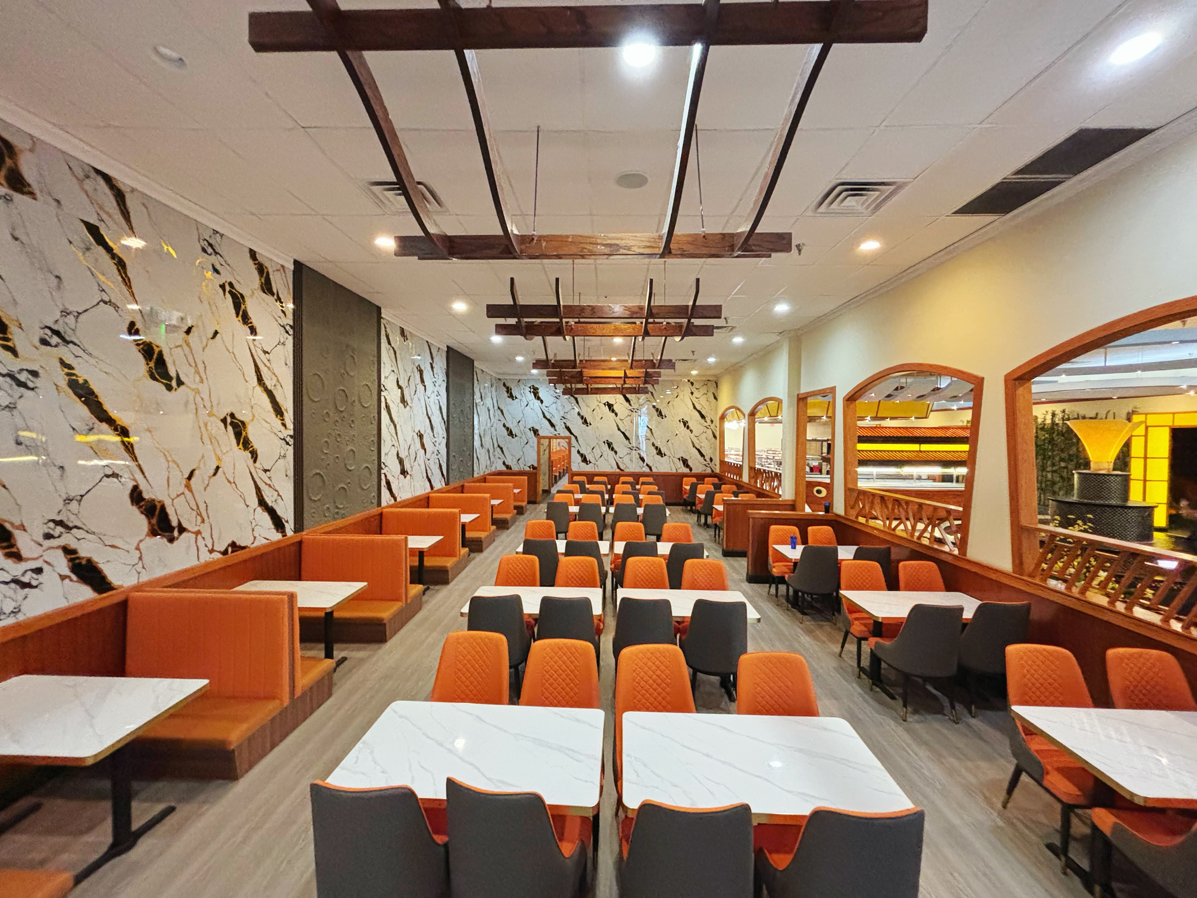 Sushi and fresh selections at Yum Buffet Victoria